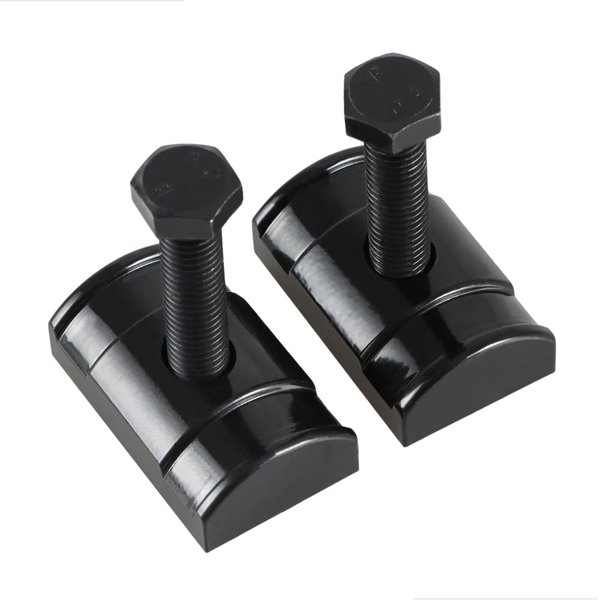 KPALAG 2PCS Torsion Bar Key Adjuster Block Nuts with Bolts Compatible with Chevy Silverado Suburban Avalanche Tahoe Express GMC Sierra Jimmy Sonoma Cadillac Escalade Replace#: 11561233 15530026