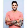 18 Pcs Tattoo Sleeves for Men Arm Sleeves Temporary Tattoo Sleeves Set Arts Fake Tattoo for Women to Cover Arms (Stylish Pattern,Medium)