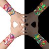 Cartoon Watch Luminous Temporary Tattoos For Kids, Mixed Styles Glow In The Dark Tattoos,Glow Tattoo Stickers for Boys and Girls,car Dinosaur Space robot Fake Tattoos Party Favor Supplies for Children