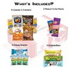 SnackBOX Easter Basket College Snacks BOX Care Package (15 Count) Variety Pack Candy Treats Gift Baskets Guys Girls Adults Kids Grandkids Men Women Food Sampler Student Birthday Cookies Chips Finals Snack Packs Office Military and Gift Ideas