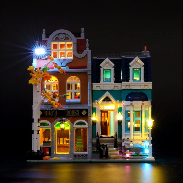 LIGHTAILING Light for Lego-10270 Creator Expert Bookshop - Led Lighting Kit Compatible with Lego Building Blocks Model - NOT Included The Model Set