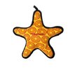 TUFFY - World's Tuffest Soft Dog Toy - Ocean Starfish-2 Pack - Squeakers - Multiple Layers. Made Durable, Strong & Tough. Interactive Play (Tug, Toss & Fetch). Machine Washable & Floats (2 Pack)