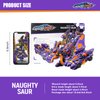 52TOYS BEASTDRIVE BD-03 Naughty Saur Deformation Toys Action Figure, Converting Toys in Vehicle and Beast, Perfect Birthday Party Gift for Teens and Adults
