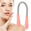 Facial Hair Remover Women, Stainless Steel Portable Epilator Face Coil Spring Threading Tool Manual Removal Set for Removing Unwanted Upper Lip Chin Cheeks Mustache and Neck Sideburns Unsightly Fuzz