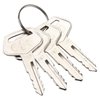 10L0L 4PCS 787 Ignition Keys with Keychain for Heavy Equipment Excavator Backhoe Dozer Komatsu, Kalmar, Dressta, Sakai