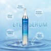 5% Caffeine Eye Serum, Anti-Aging Hydrating Eye Serum, Eye Roller Serum with 360° Massage Ball for Dark Circles Puffiness Wrinkles Fine Lines Pigmentation (1PCS)