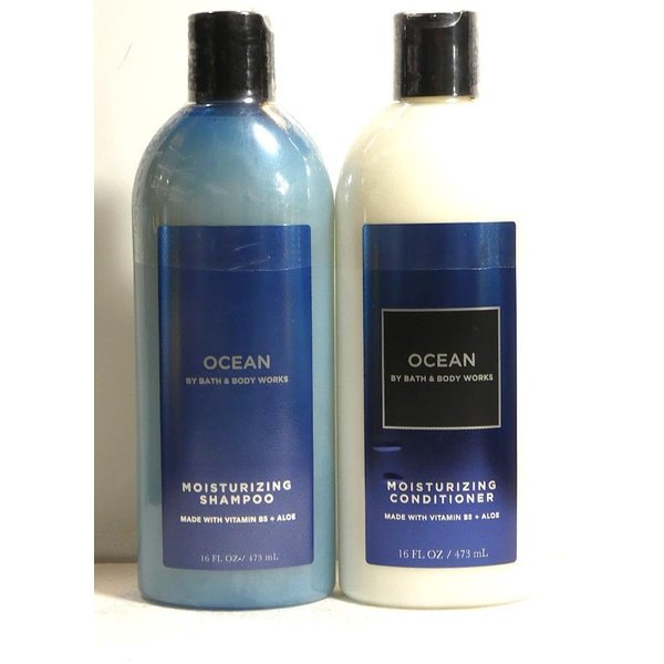 2 Ocean Moisturizing Hair Shampoo & Conditioner bath body Set 16 fl oz