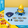 Minions Despicable Me 4 Toys,5.1 Inch Mega Gus Action Figures,6 Interchangeable Expressions and Rotatable Head Minion Model Kits，Gifts for Kids Ages 8 Years & Older