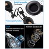 HanRongDa Radio Headphones Portable Stereo FM Radio with Best Reception, DSP Digital Personal Wireless Headset with Preset Stations, AA Battery Operated for Walking, Traveling, Jogging HRD-308