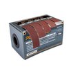 POWERTEC 4RA2100 Boxed Abrasive Sanding Rolls for Automotive/Woodworking | Sandpaper Dispenser Box with 5 Rolls for Sanding – Includes Assorted Grits 150/240/ 320/400/ 600