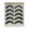 MMVDA lashes False eyelashes extension 3D,individual lashes Fluffy cat eye mink lashes eyelash extension kit 5 pairs Multipack natural look Wispy 9-14mm…