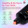 SAVILAND 20 Colors Poly Nail Extension Gel Kit Bright Rainbow Pink Purple Blue Color Collection Poly Gel Nail Kit for Daily Nail Art DIY Home Nail Salon