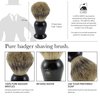 G.B.S Premium Shaving Set for Men, Shaving Brush and Stainless Razor Stand, Shave Soap and Bowl