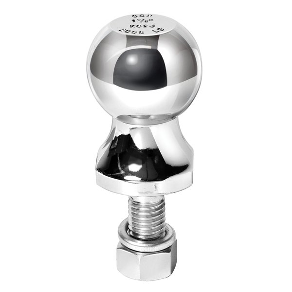 Reese Towpower 7036800 1-7/8" Chrome Hitch Ball for ATV/Lawn Tractor, Gray