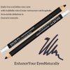 UOCK Eyeliner - 6 shades of eyeliner set: Natural Matte, Long-lasting, Waterproof Eyeliner, Eye Makeup, Eyebrow Pencil (White, Plesh color, Olive Green, Honey Brown, Punk Dark Blue, Black.)