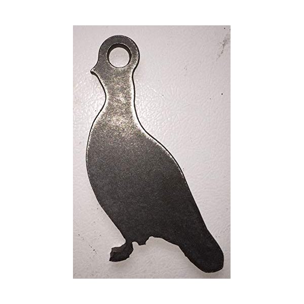 Make It Ring Targets AR500 Bird Quail Pheasant Silhouette Steel Target Gong 7" X 4" X 3/8"