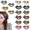 16 PCS Kawaii Heart Hair Clips Heart Hair Snap Clips Hearts Hair Barrettes for Women Hearts Hair Clip Small Morandi Hair Bangs Barrettes Snap Hair Clips Accessories for Women Teen Girl Thick Thin Hair