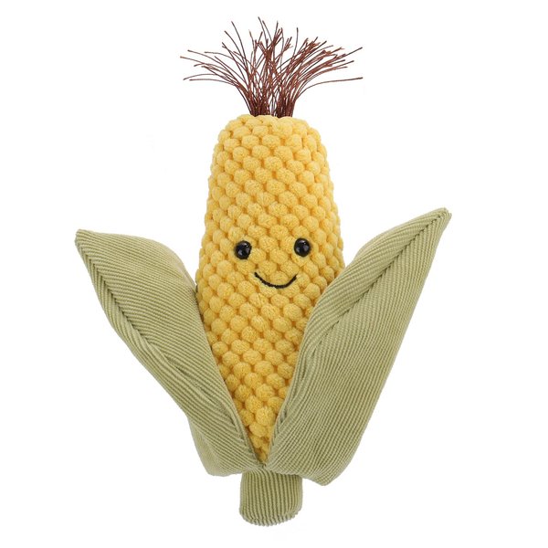 Apricot Lamb Food Toys Plush Fresh Corn Stuffed Animal Soft Cuddly Perfect for Child 6 Inches