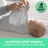 SwaddleMe by Ingenuity Original Swaddle - Preemie Size, Up to 7 Pounds, 1-Pack Baby Swaddle Blanket Wrap