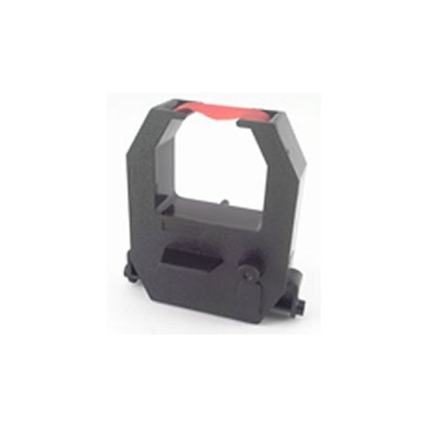 2 x Amano Pix-55 Pix-200 Tcx-45 Time Clock Ribbon Compatible - Red Ink