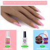 Silicone Hand for Acrylic Nails with Stand Bracket,Realistic Silicone Nail Training Hand, Soft Flexible Bendable Nail Practice Mannequin Hand for Nails Art DIY Print Practice Tool (Left Hand)