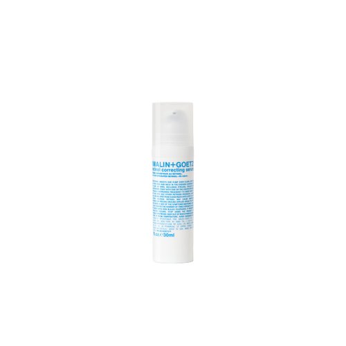 Malin + Goetz Retinol Correcting Serum, 1oz, 30 ml – Face Serum for Sensitive Skin Types, Brightening Serum for Face, Anti-Aging Serum, Facial Serum, Retinol Cream for Face, Vegan & Cruelty Free