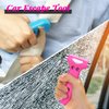 SINSEN Car Safety Hammer, Automotive Window Breaker and Seatbelt Cutter for Women, Roadside Emergency Kit, 3 in 1 Escape Tools, Road Trip Essential and Must Haves (1, Pink)