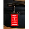 Medical Alert Equipment Luggage Tag - Handle with Care, DOT and ACAA regulations (MELT-112) Quantity (4)