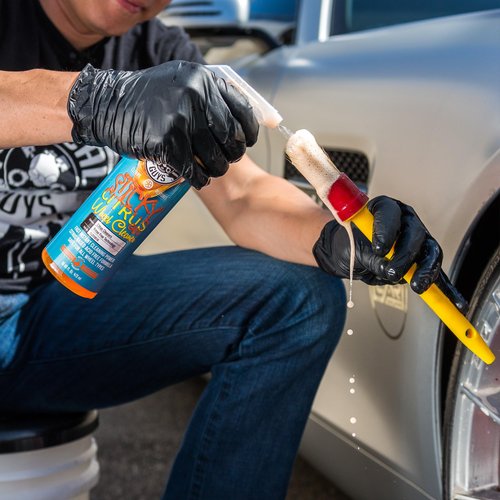 Chemical Guys CLD10516 Sticky Citrus Wheel Cleaner Gel, (Safe For All Wheel Types) Works on Cars, Trucks, SUVs, Motorcycles, RVs & More, 16 fl oz