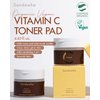 SKINCURE Sandawha Vitamin C Toner Pad - Vegan Korean Face Toner Pad - Radiant Glow & Revitalizing with 2% Ascorbyl Glucoside and Niacinamide - Mild Exfoliating with AHA, PHA, 60 Pads