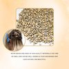 Hair Extensions Beads Micro Links Beads 5mm Silicone Lined Beads for Hair Extensions 1000pcs (Blonde)
