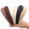 ACO-UINT 5 Pack Headbands for Women, Sponge Headbands Padded Headbands with Soft Fabric Plain Head Bands for Women's Hair, Fashion headbands Thick Headbands for Girls Hair Accessories for Women