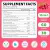 Calcium Magnesium Zinc Gummies with Vitamin D3, Sugar Free Calcium Gummies for Women Men, High Potency Magnesium Gummies for Bone & Muscle & Immune Health, Raspberry Flavor - 60 Count