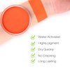 Bowitzki 30g Professional Face Paint Body Paint Water Based Face painting Makeup Safe for Kids and Adults Split Cake Single Color (Saffron)