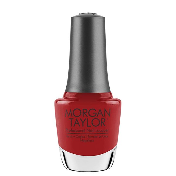 Morgan Taylor Nail Lacquer (Hot Rod Red) Red Nail Polish, Finger Nail Polish, Long Lasting Nail Polish, Red Nail Lacquer, Finger Nail Polishes, 5 ounce