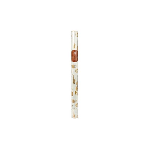 Instruments - Cream/Metallic Gold and Brown (21″×29″)