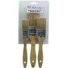 PRO ART White Bristle Paintbrush Set, Utility Brushes 3 Piece