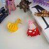 Urrykid Animal Hair Clip, Cute Duck Claw Clip - 2.95-inch Acetate Fiber and Alloy, Hair Clips for Women, Fun Hair Clips for Women