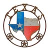 CafePress Texas Wrought Iron Barn Art Wall Decal 20x12 Wall Decal, Vinyl Wall Peel, Reusable Wall Cling