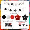 41Pcs Bowling Birthday Party Decorations Set, Happy Birthday Bowling Banner Garlands Foil Balloon, Glitter Bowling Cake Topper Strike Up the Fun Party Supplies