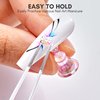 Makartt Nail Stand for Press On Nails Display Practice Art Magnetic Fake Nail Holder for Painting Nails Stand for False Nail Designs with Reusable Putty for Home DIY Beginner Salon Supplies