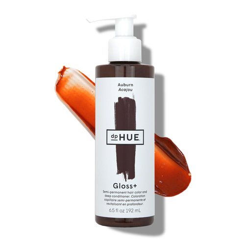 dpHUE Gloss+, Auburn - 6.5 oz - Semi-Permanent Hair Color & Conditioner - Paraben, SLS & SLES Sulfate Free - Vegan, Leaping Bunny Certified