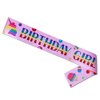 Pop Push Bubble Birthday Girl Sash for Girls Pop Fidget?Toy Birthday Sash for Babe Pop Happy Birthday Sash for Teens, Pop Fidget Party Favor, Party Supplies, Birthday Gifts for Kids