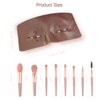 Makeup Practice Face Board, 3D Realistic Practice Makeup Face Set, Makeup Mannequin Face with Makeup Kit for Professional Makeup Artists Students and Beginners to Practice Eyes Eyeshadow Makeup