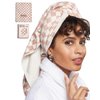 Kitsch XL Microfiber Hair Towel Wrap for Women - Anti-Frizz Quick Dry Towel, Super Absorbent Microfiber Towel for Hair, Hair Drying Towel Wrap, Hair Towels, Hair Turban Towel for Wet Hair - Terracotta