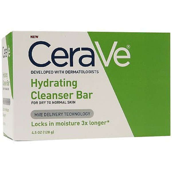 CeraVe Hydrating Cleansing Bar 4.5 oz (Pack of 6)