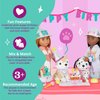 Glitter Girls – Pet Birthday Party Decorations Set – Birthday Hat, Cake & Candles, Pet Play Accessories – 14-inch Dolls-plush-stuffed Animals – Toys for Kids Ages 3 and Up (38pcs)"