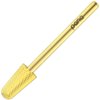 Pana 3/32" Safety Bit Nail Carbide Bit - for Electric Dremel Drill Machine (Extra Fine, Cone - Gold)
