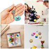 XIPEGPA 40 PCS Mini Animal Plush Toys Set Cute Small Animal Stuffed Toy Keychain for Party Favors Keychain Ornament for Goody Bag Easter Egg Stuffers Carnival Birthday Party Classroom Prizes