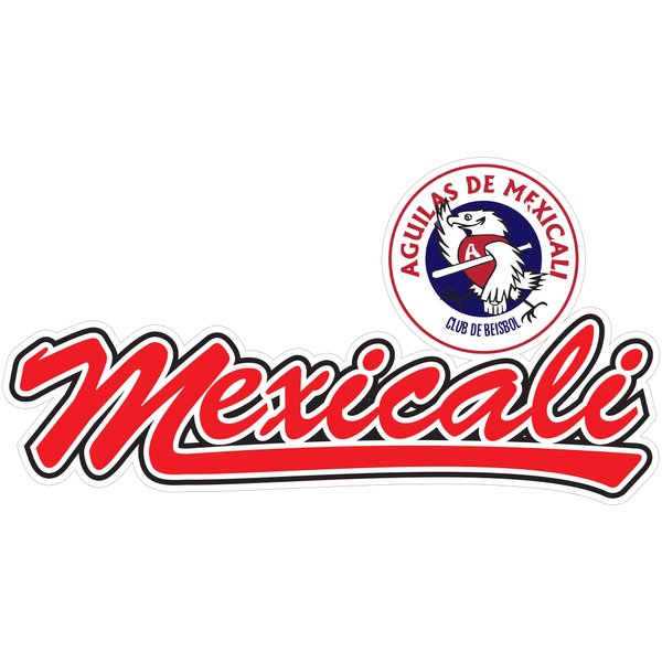 Aguilas de Mexicali Baseball Team Car Decal/Sticker Multiple Sizes (9")